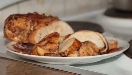 Csirkemell fóliában a sütőben receptek lépésről lépésre fotók