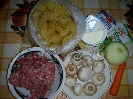 Töltött tészta - egy lépésről lépésre recept fotók, különböző (tészta) Töltött tészta - lépésről lépésre recept fotókkal, különböző