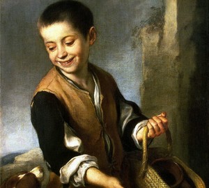 Fiú kutya Bartolomé Esteban Murillo