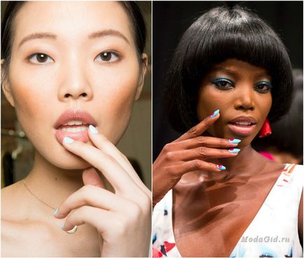 Manikűr Fashion Nails 2017 fő tendenciákat és fotók
