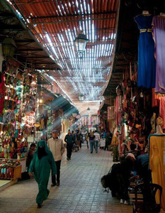 Marrakech - jelképe és központja Marokkó „utazásszervezők