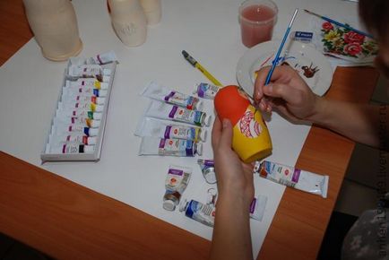 Mesterkurzus festett fészkelő babák - Fair Masters - kézzel készített, kézzel készített