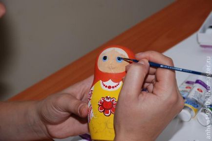 Mesterkurzus festett fészkelő babák - Fair Masters - kézzel készített, kézzel készített
