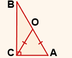 A medián az átfogója a háromszög