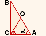 A medián az átfogója a háromszög