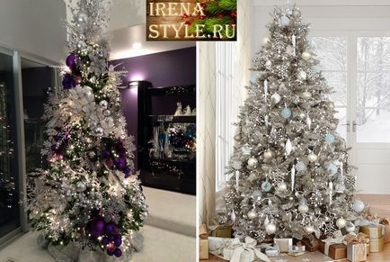Divatos design egy karácsonyfa 2017 fotó példák