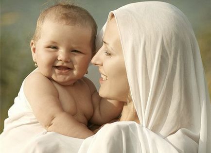Ima Matrona Moszkva koncepciójával egészséges gyermek - ortodox ikonok és ima