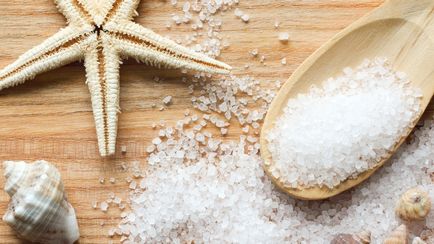 A tengeri só - az alkalmazás tulajdonságainak, használatának