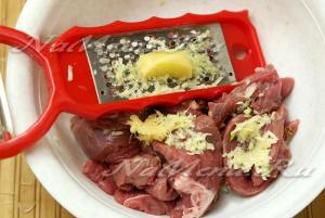 Hús koreai recept egy fotó