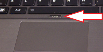 A laptop nem működik touchpad (Touch Mouse) - okok és mit kell csinálni