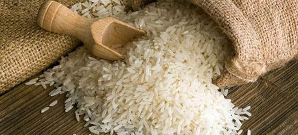 Tisztító a test rizs reggel, nyers rizs, hogy megtisztítsák a testet