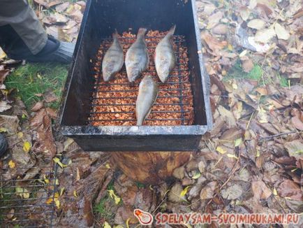 Perch füstölt, mesterkurzus saját kezűleg