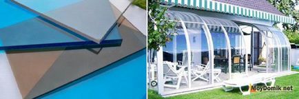 Üvegezett veranda és teraszok - amely befolyásolja az ár egy üvegezett veranda