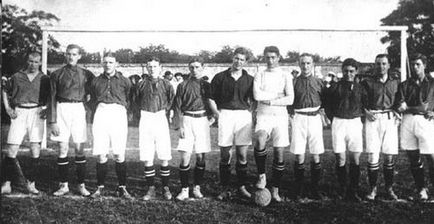 Az első magyar labdarúgó klubok Empire Club Cabo, „sport”, „Odessa futball kör” és mások