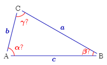A terület egy háromszög három oldalról - a képlet, egy példa a számítási, számológép