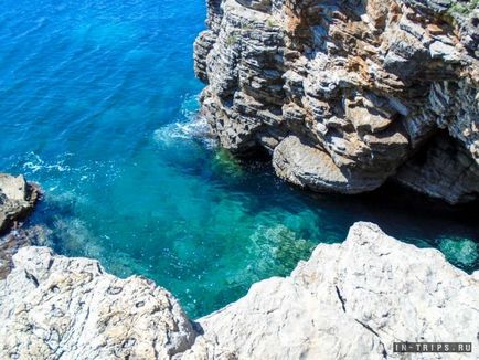 Mogren Beach Budva, fotó, térkép, vélemények