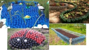 Mesterségek a kertben saját kezűleg műanyag palackok, fotó, videó