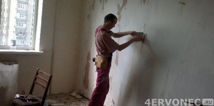 Felület előkészítése festés falak latex festék