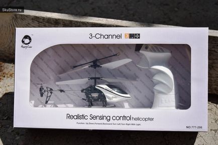 Szörfözés a rádió vezérlés helikopter - 3 csatornás valósághű érzékelő vezérlés helikopter -298