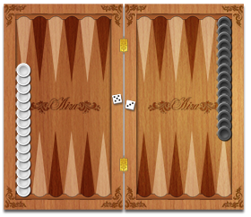 A játék szabályai a backgammon