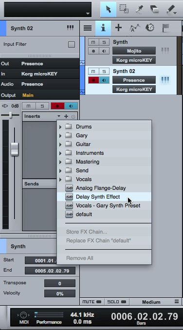 PRESONUS stúdió egyik létrehozása és megőrzése hatása láncok (láncok) PRESONUS stúdió egyik létrehozása és megőrzése hatása láncok