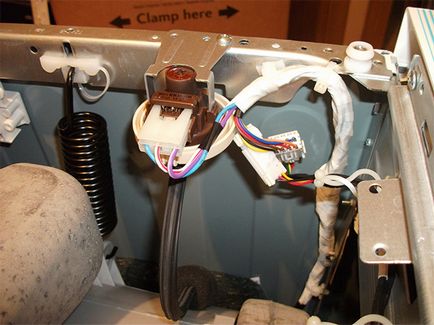 Nyomáskapcsoló mosógép - vízszint-érzékelő