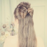 Bow frizura haj - egy három lépésre
