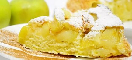Charlotte recept almával a sütőben - hogyan kell főzni a klasszikus buja és finom almás pite