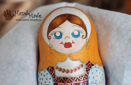 Festés fészkelő babák (matreshkas) festett matryoshka