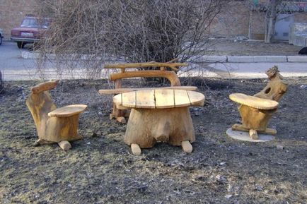Kerti asztal (35 fotó) fa, fém, kovácsolt, műanyag, video utasítást, hogy hogyan