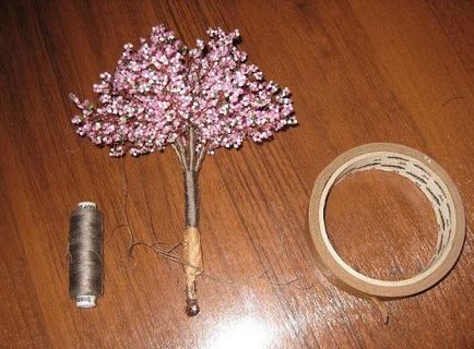 Sakura gyöngy műhely és a szövés rendszert