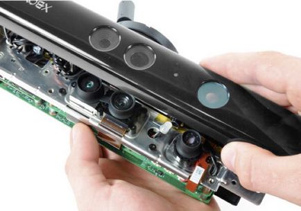 Sensor Microsoft Kinect, robotosha