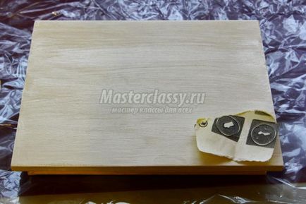 ékszer szelence a szakterületen decoupage (doboz) Doboz ékszerek a decoupage technikával