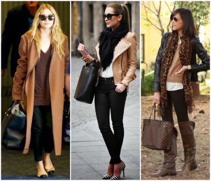A kombináció a barna ruhát - tippeket kombinációja barna más színű
