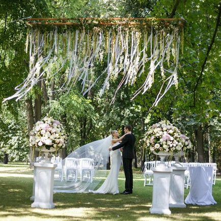 Esküvői hagyományok és nem a szokásos szertartások tematikus stílus