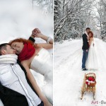 Téli esküvői ötletek a fotózások, esküvői fotózásra télen az utcán Photo ötletek a képek, és nem csak