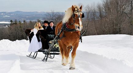 Téli esküvői fotózásra ötletek