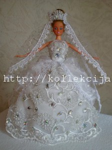 Esküvői ruha Barbie, a kéz - Online magazin