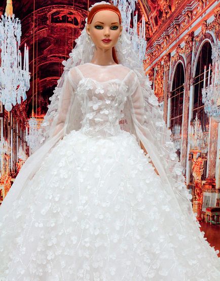 Esküvői ruha menyasszony babák - fénykép legjobb ruhák