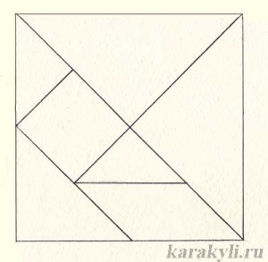 Tangram - oktató játék gyermekeknek 4 éves, irkál