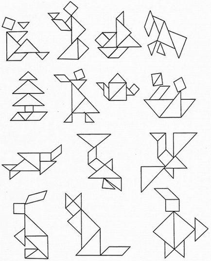 Tangram a kezüket