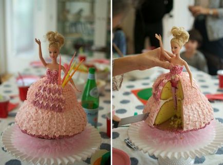 Cake Barbie baba - mesterkurzus (fotó)