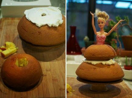 Cake Barbie baba - mesterkurzus (fotó)