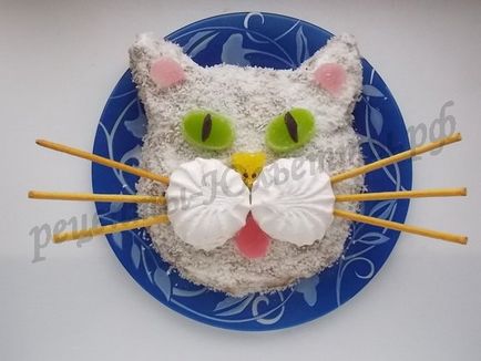 Cake formájában egy macska