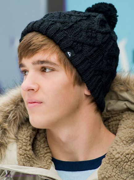 Tanulás divat kötött sapka pom-pom (kötött) Tanulni kötött díszes kalap pompom