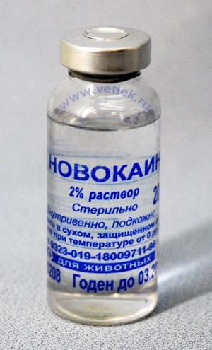 Novocain injekciók - használati utasítás