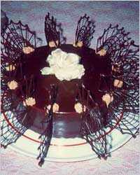 Díszített torta csokoládé 5 módon