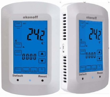 Telepítés és infravörös kapcsolatot fűtő termosztát