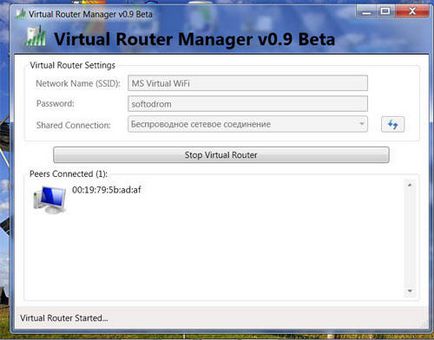 Telepítés, engedélyezése és konfigurálása virtuális wifi (Windows 7) Telepítse és konfigurálja a virtuális wifi