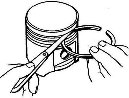 VAZ-2101 helyettesítése megfelelő dugattyúgyűrűk a kezüket, masteravaza